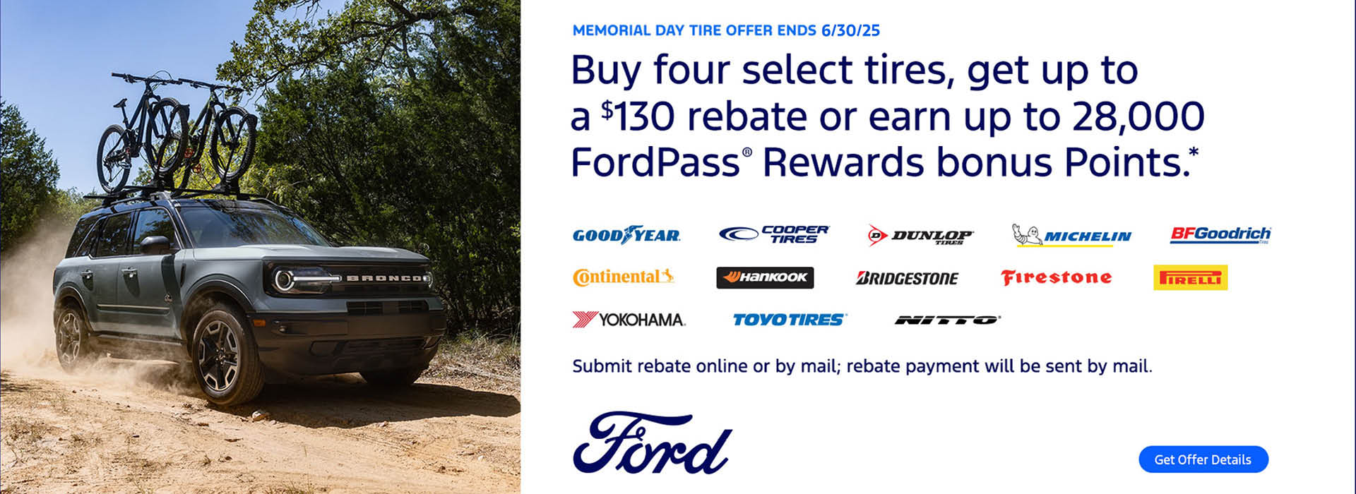 Memorial Day Tire Offer